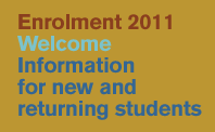 Enrolment - Information for New and Returning Students