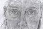 Nicola Jarvis: Self-portrait, graphite on paper.