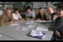 Ian Fisher � planning a green agenda with students Danielle, Andy, Suvi, Dave and Sanna.