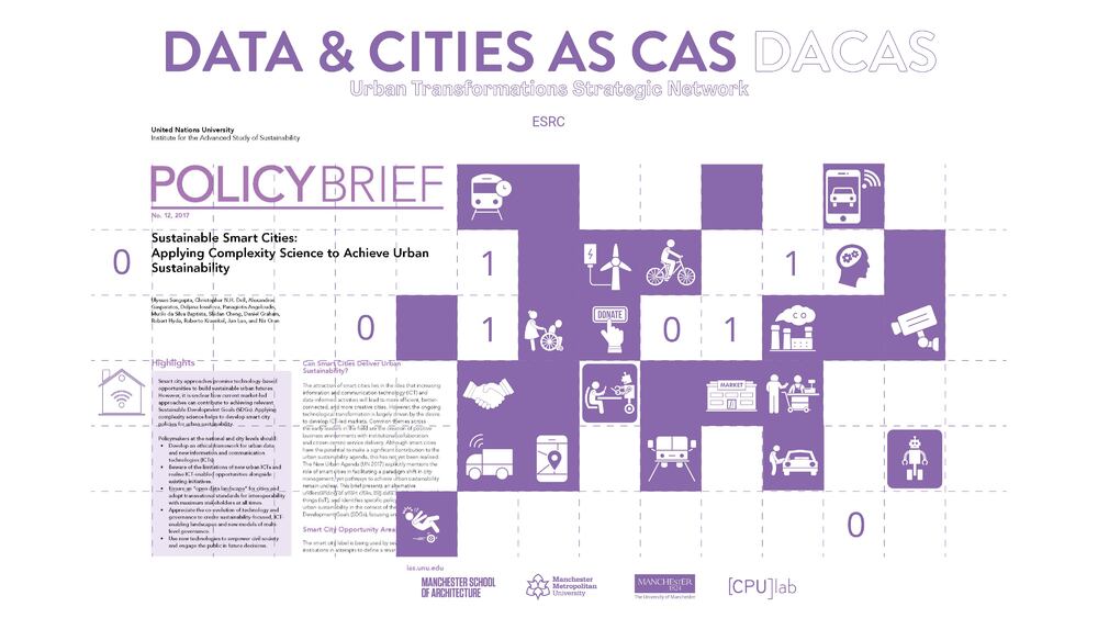 Data and Cities as Complex Adaptive Systems