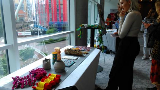 School of Art students have created a series of beautiful sensory artworks that enable blind and visually impaired people to appreciate art and design in new ways and sighted people to understand art differently. To mark the Royal National Institute of