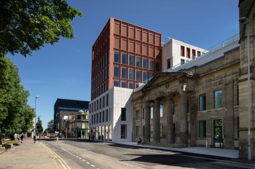 The new building as seen from All Saints Park