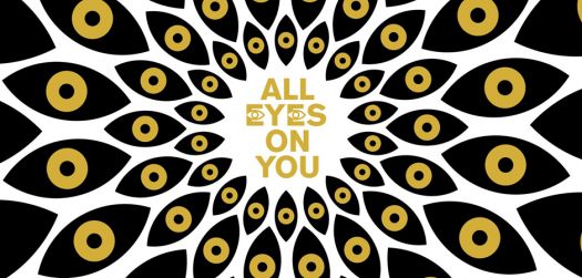 All Eyes On You branding created by Rice and Gold