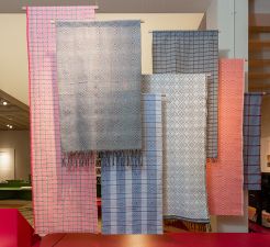 A new film and textiles by academics from Manchester School of Art at Manchester Metropolitan University are currently on display in an exhibition at the Craft Council Gallery